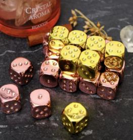Gold Plated D6 5 Pcs Set