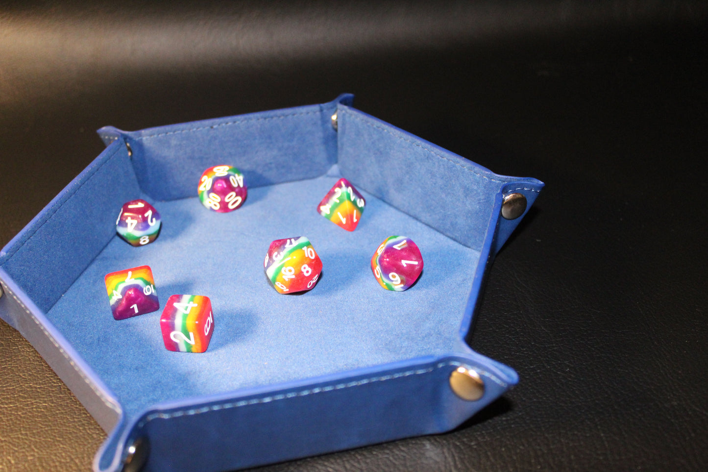 Rainbow Rollers | Rainbow 7 Pcs Dice Set DnD