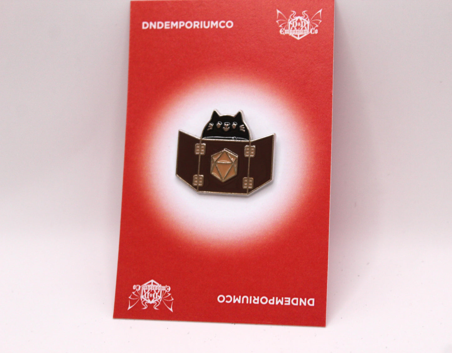 1 Pcs DnD Metal Pin Cat DM Screen