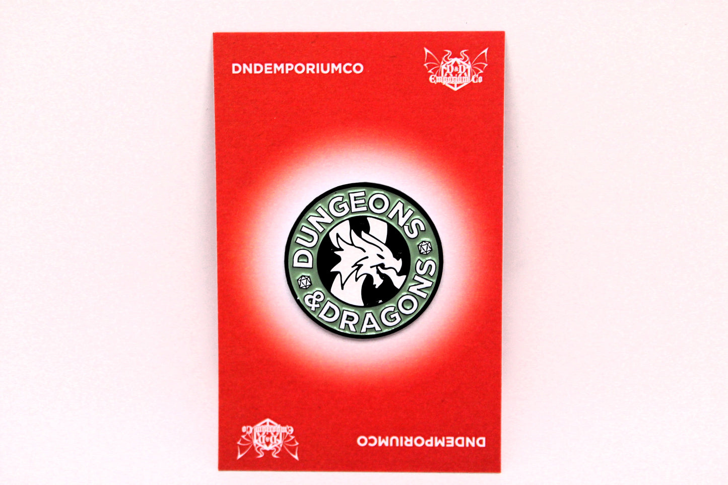 1 Pcs DnD Metal Pin Coffee Drinking Dragon