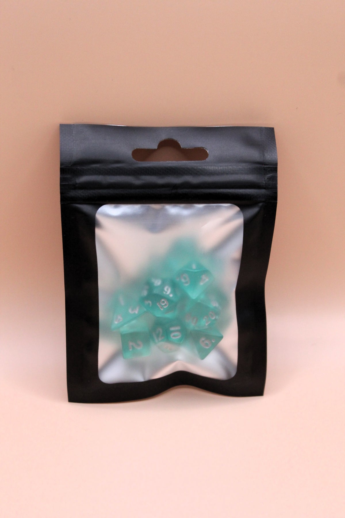 Teal Mini Dice Set
