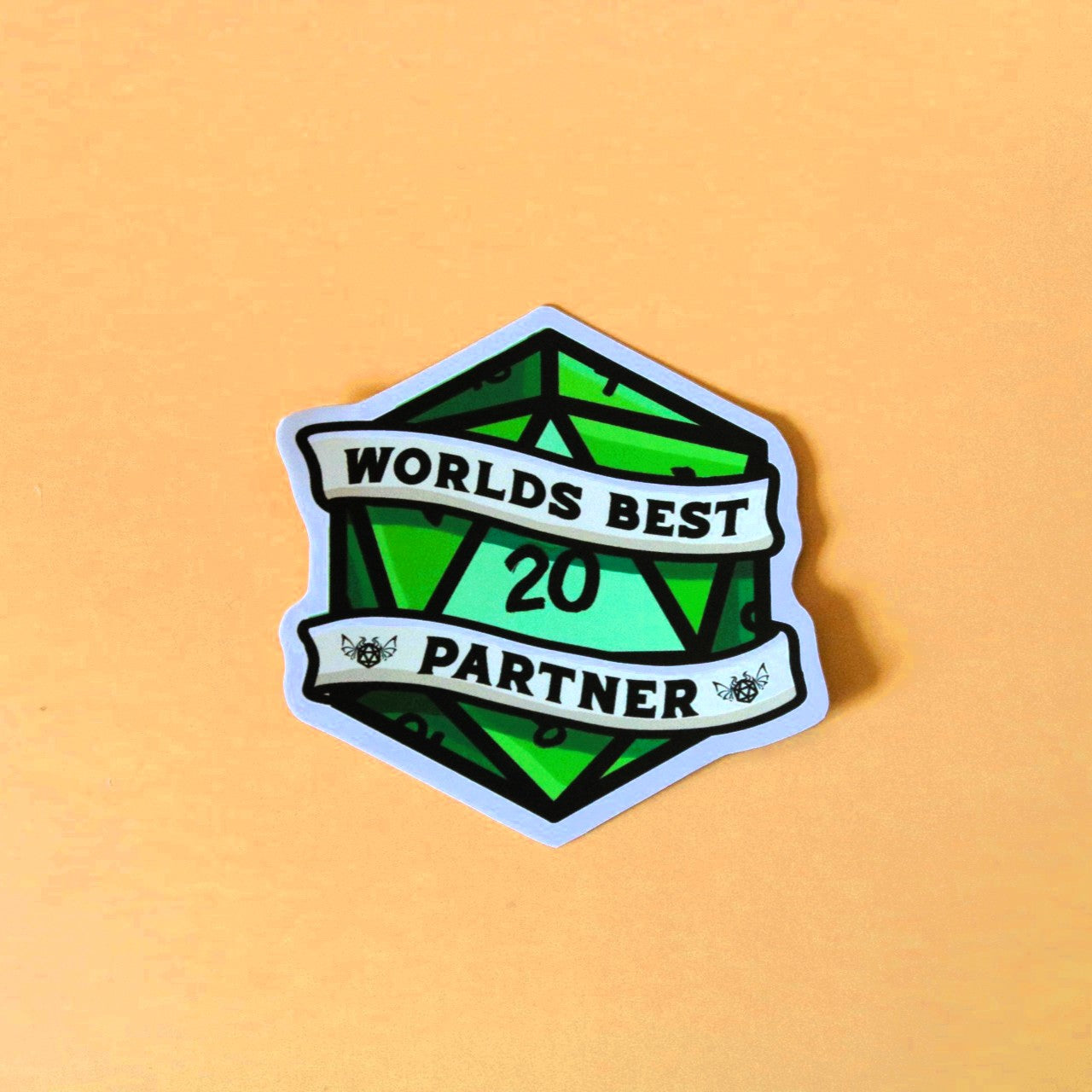 'World's Best Partner' DnD Sticker