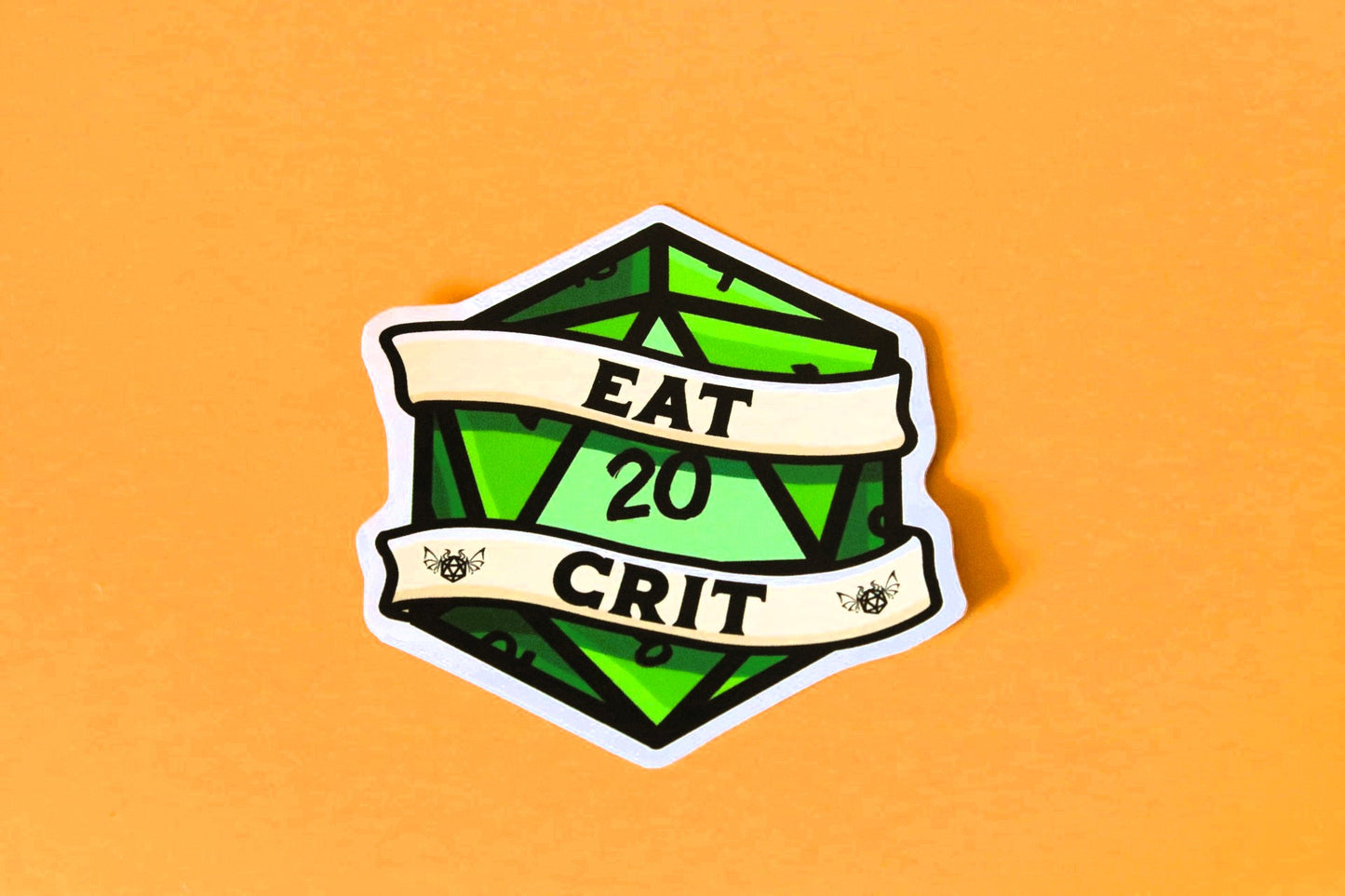 'Eat Crit' DnD Sticker