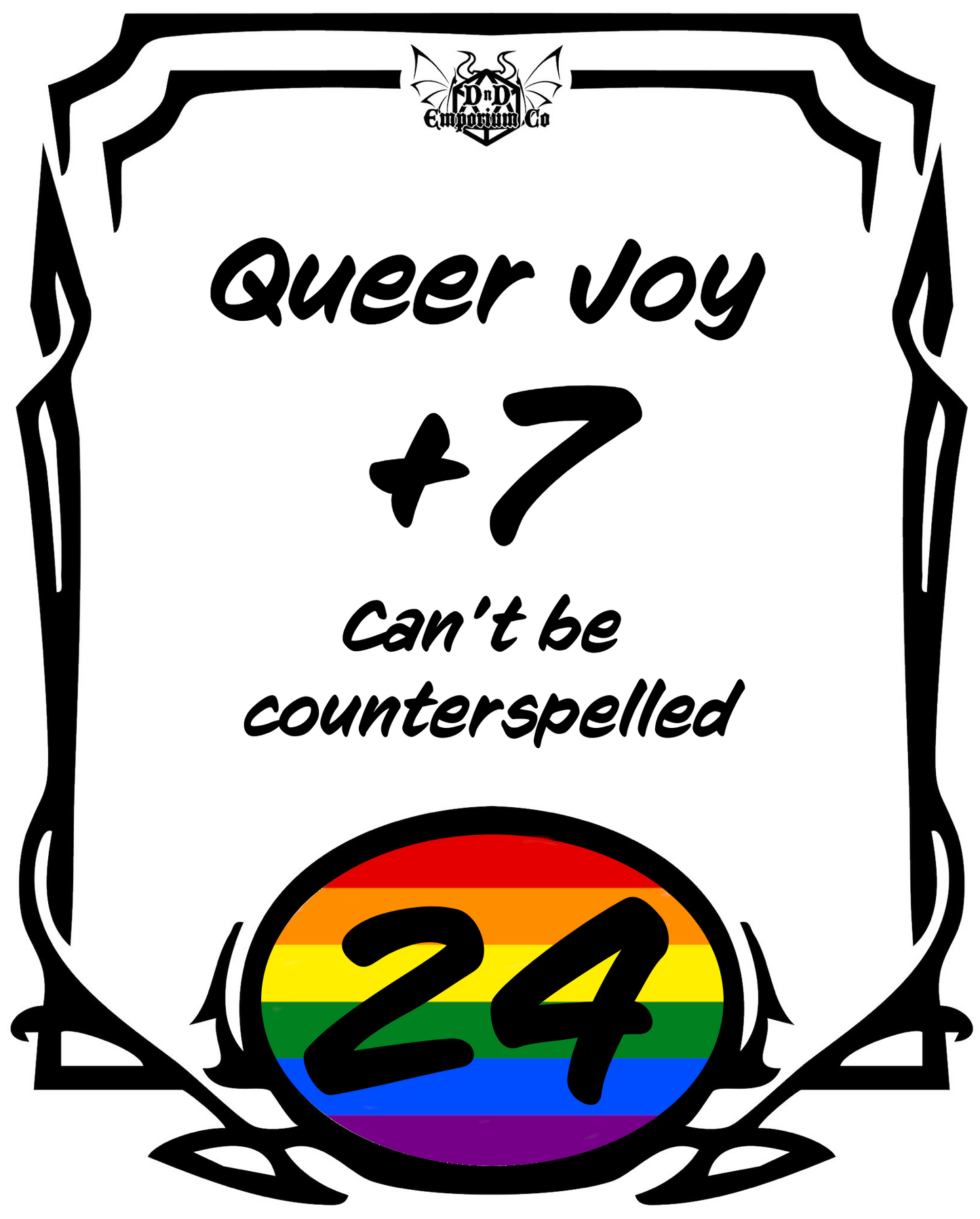 'Pride Ability Score' DnD Stickers