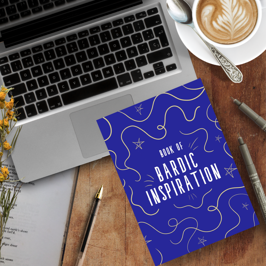 'Book of Bardic Inspiration' A5 Softcover Notebook