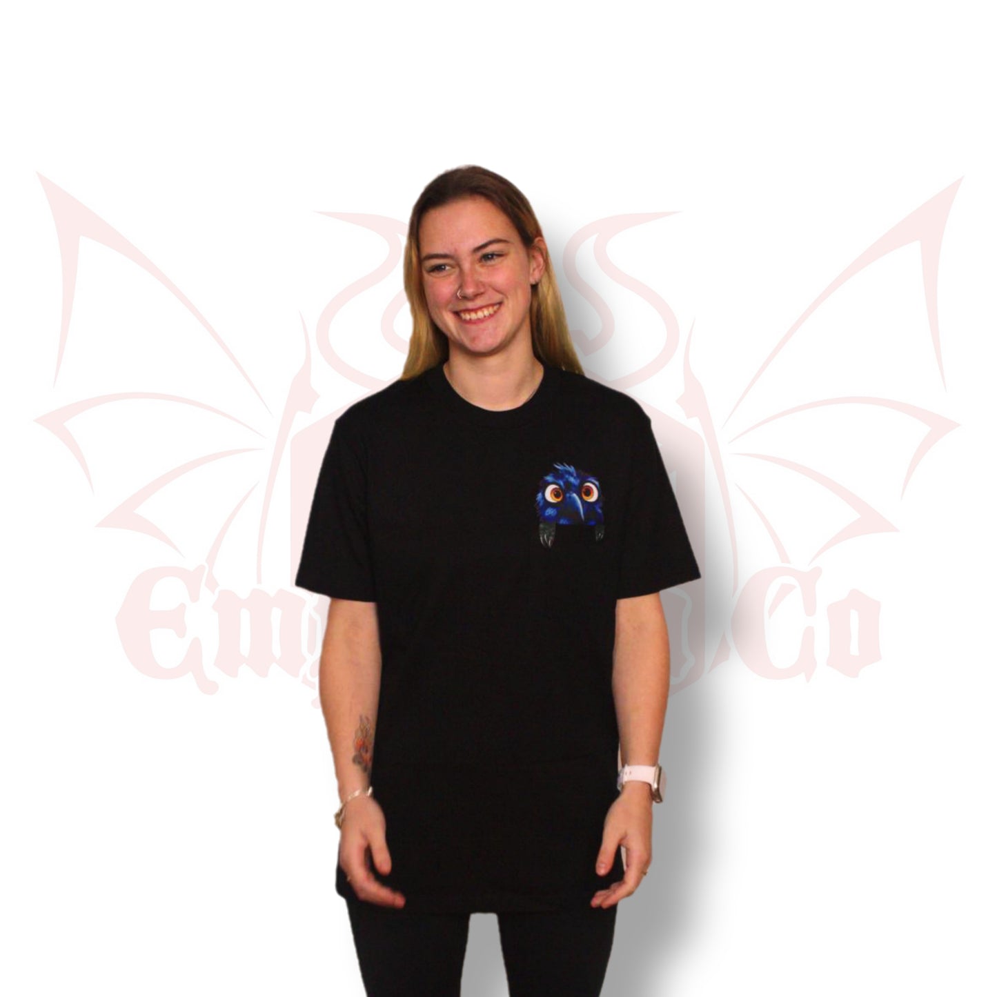 Raven - Familiars Pocket Tee Collection - DnD Inspired T-Shirt