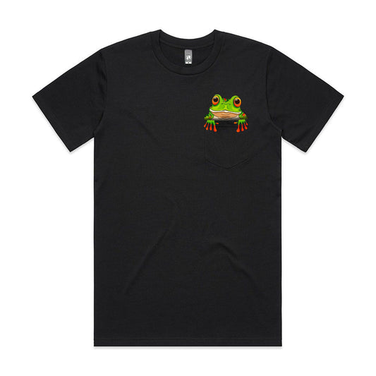 Frog - Familiar Pocket Tee Collection - DnD Inspired T-Shirt