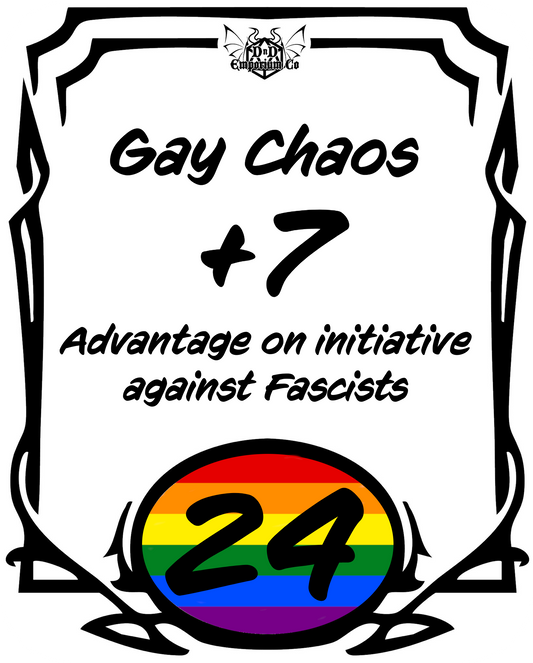 'Pride Ability Score' DnD Stickers