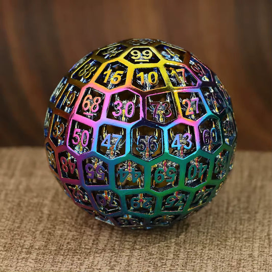 Metal D100 - Fluorescent Hollow Honeycomb