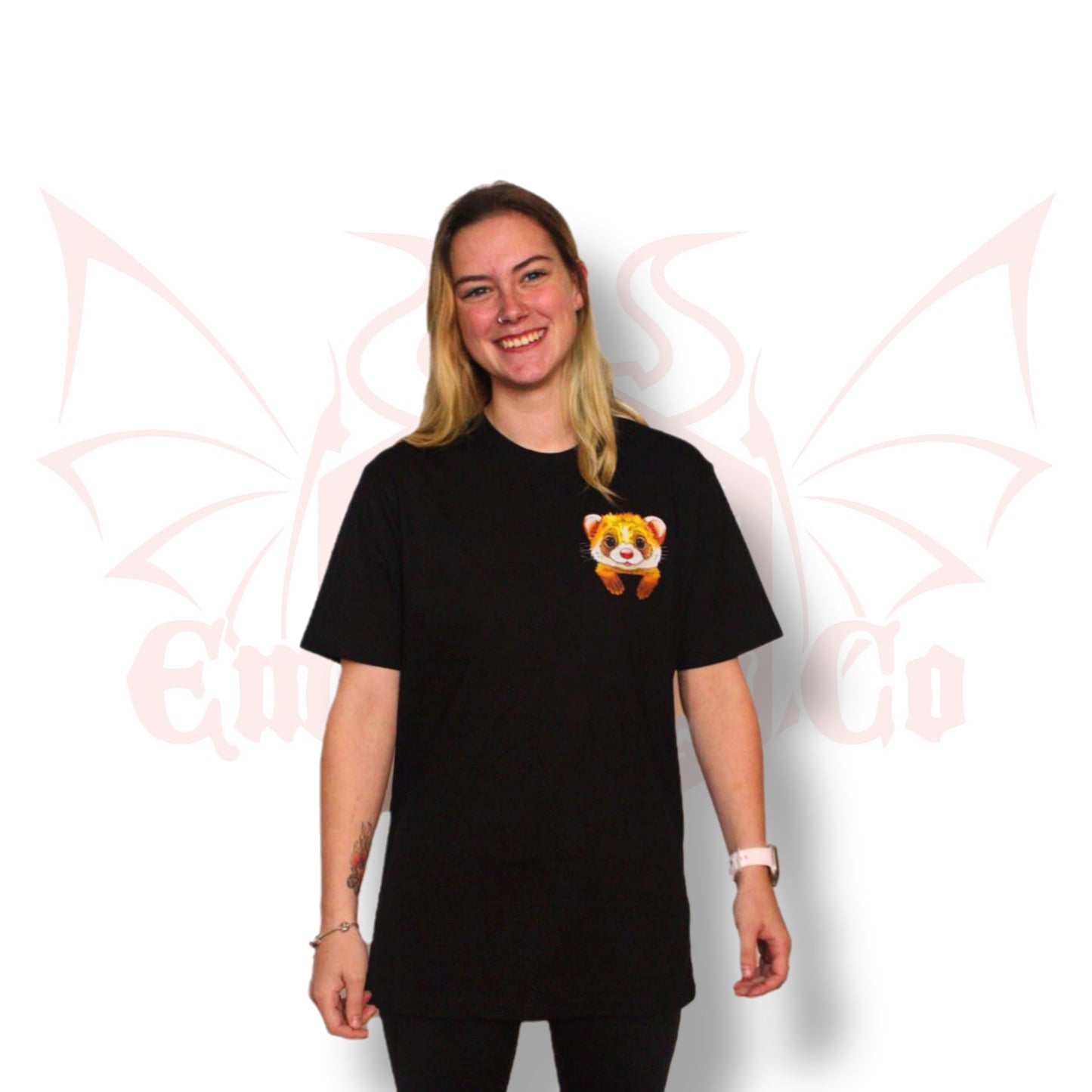 Ferret - Familiars Pocket Tee Collection - DnD Inspired T-Shirt