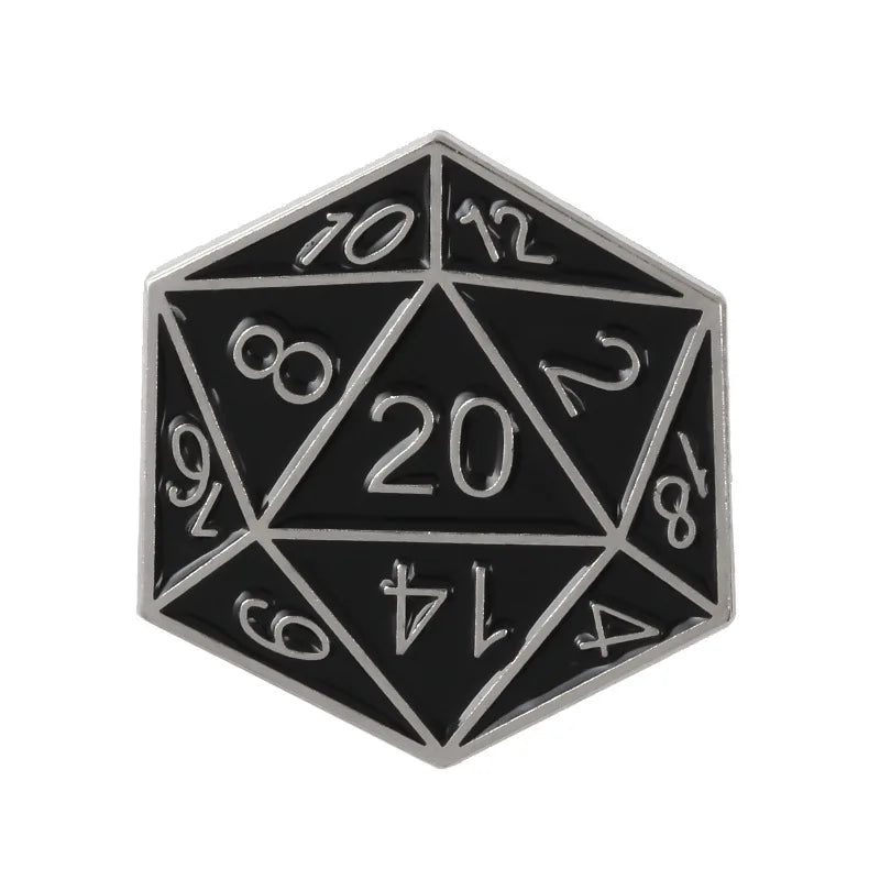 7 Pcs DnD Metal Pin Set