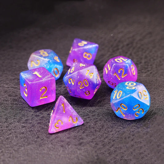 Starry Night 7 Pcs Dice Set DnD